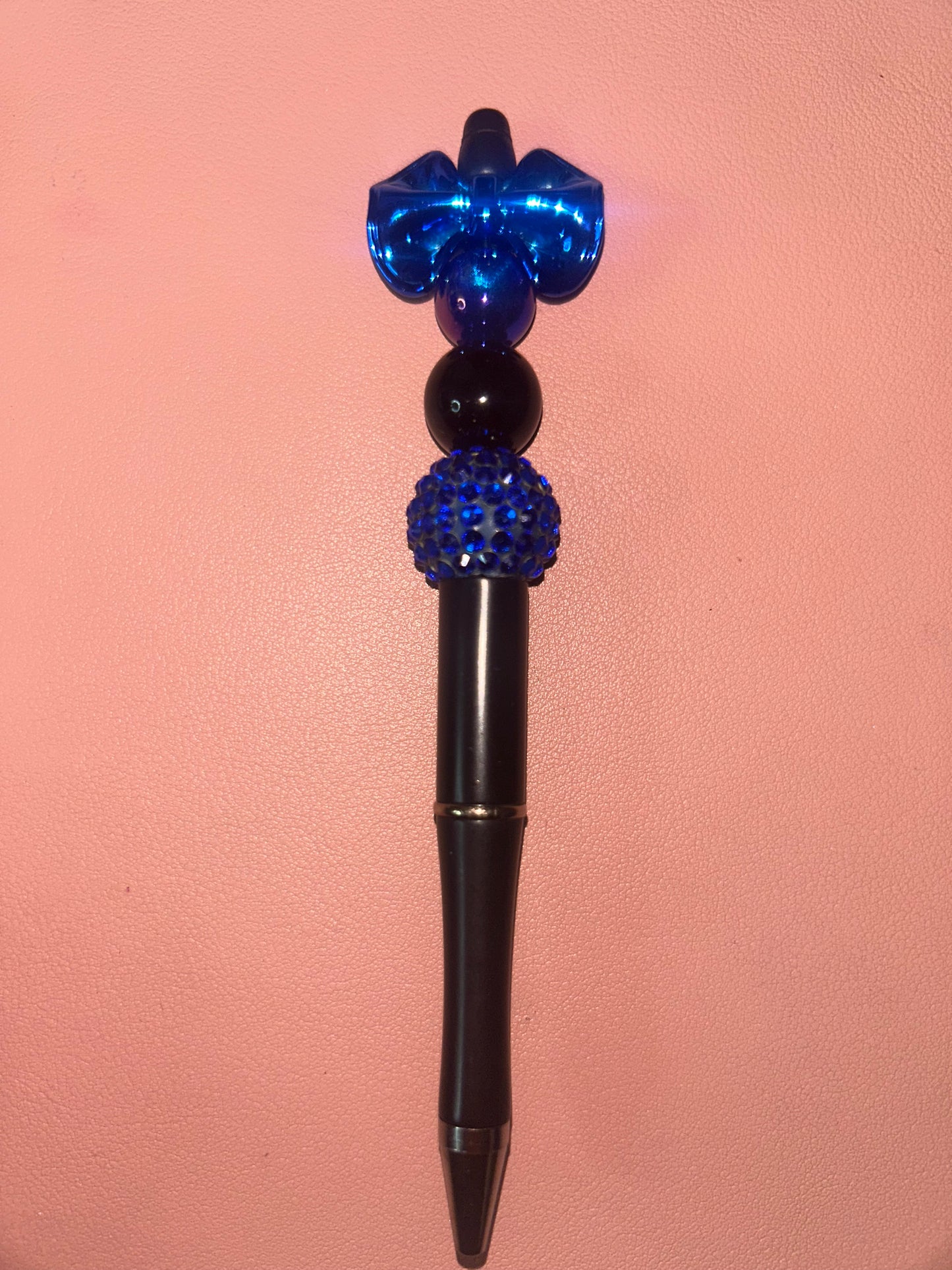 Blue bow