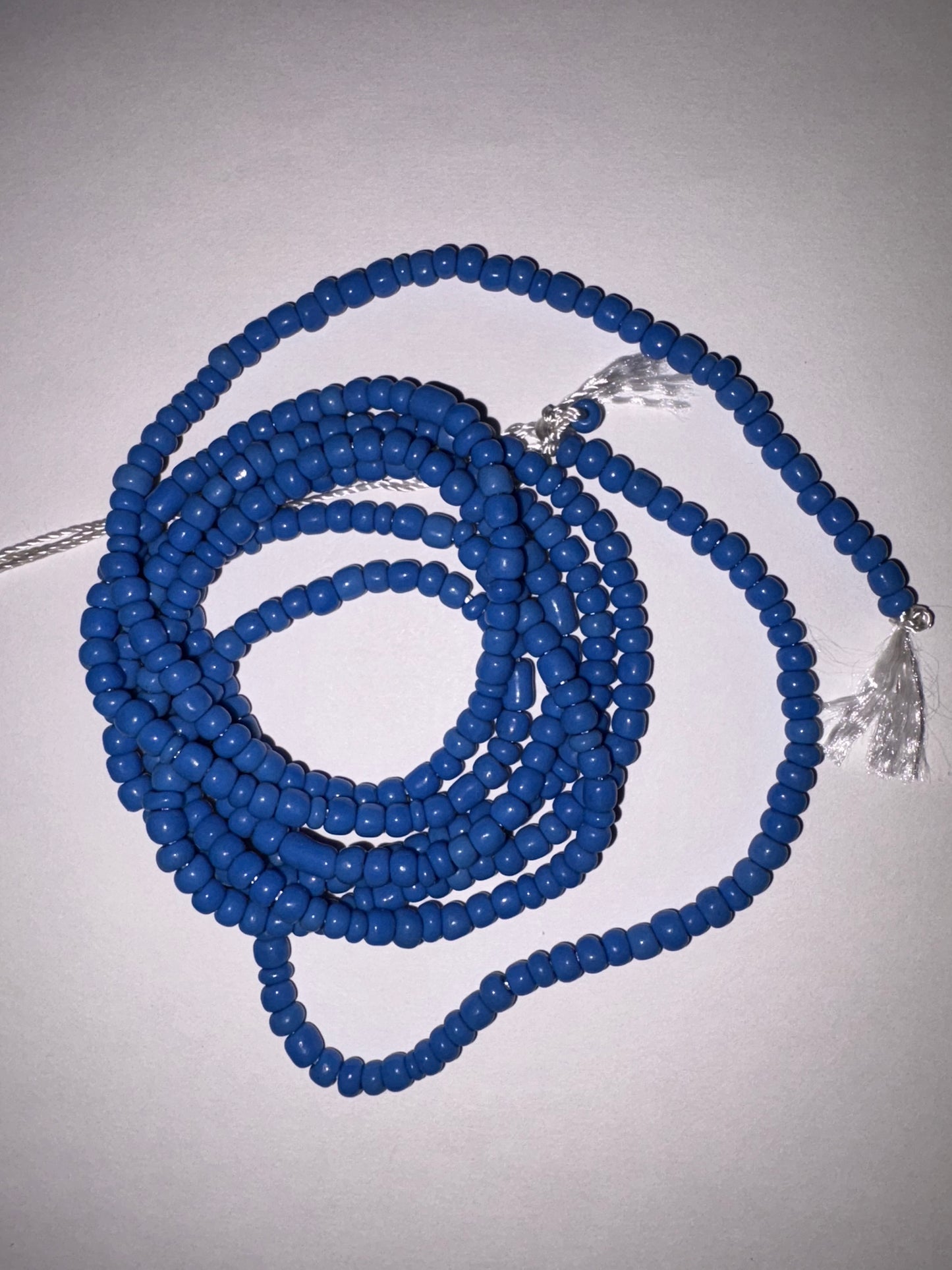 Solid color waistbeads