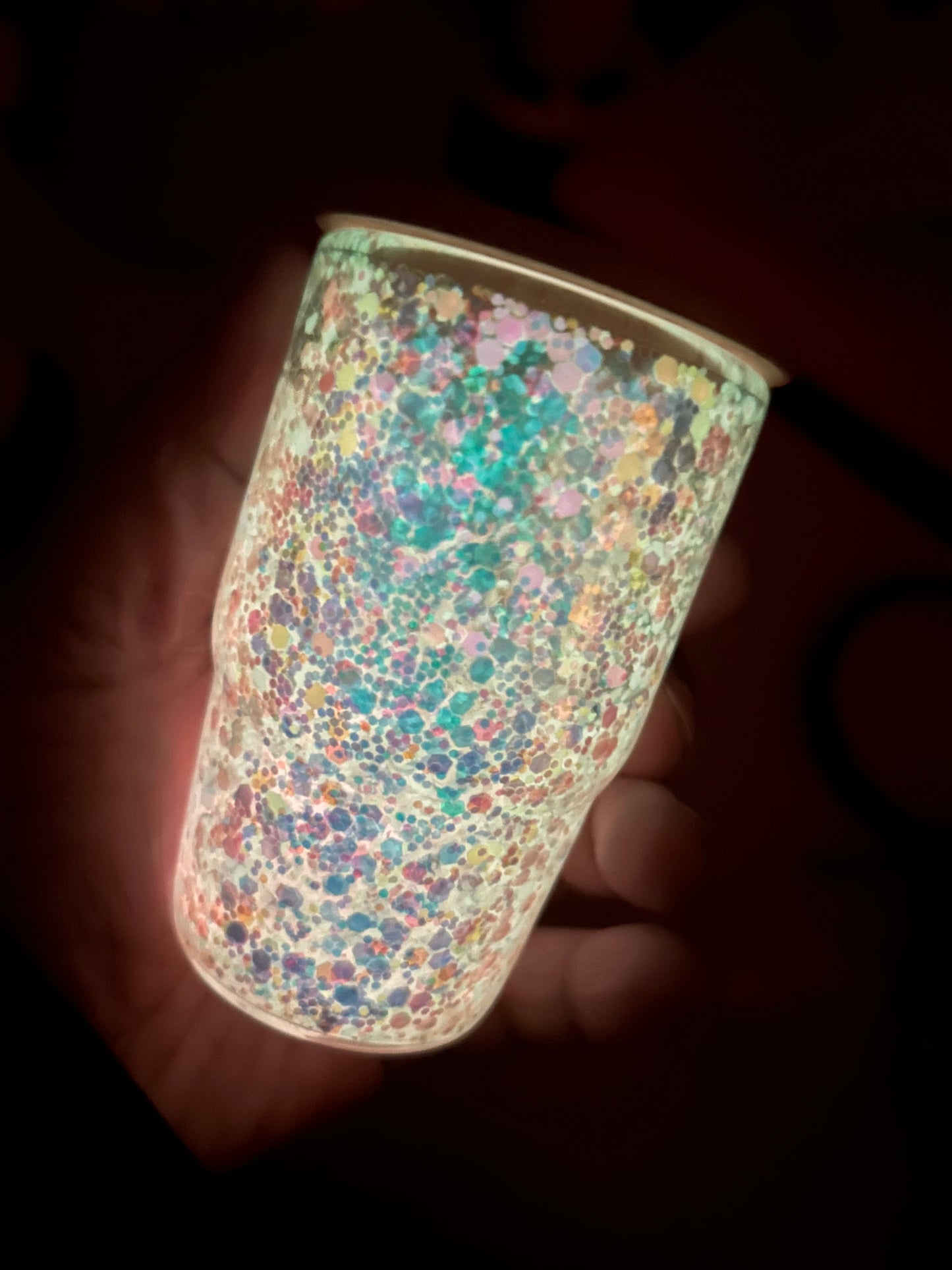 Glow in the dark shot glass