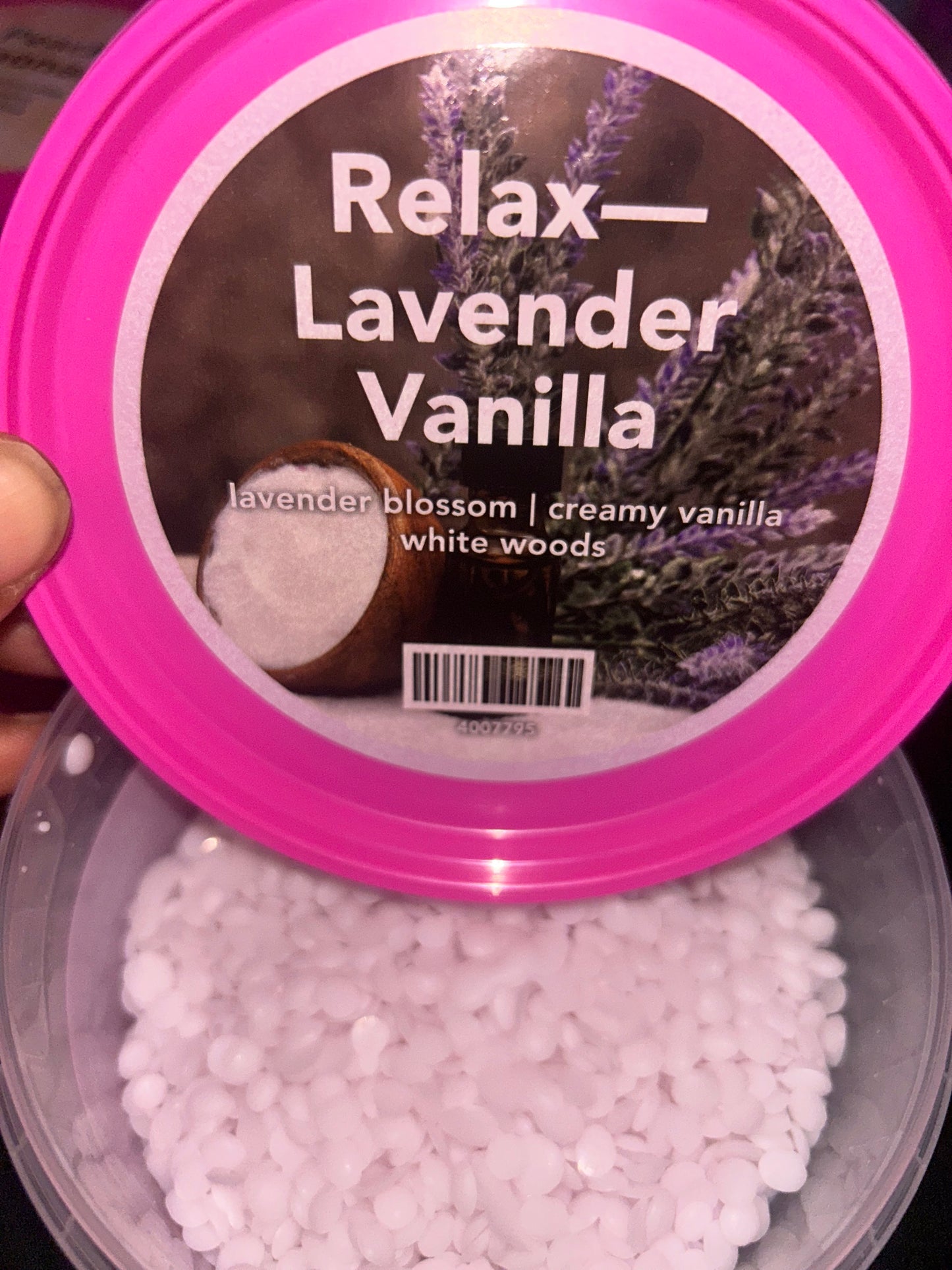 Relax lavender & vanilla