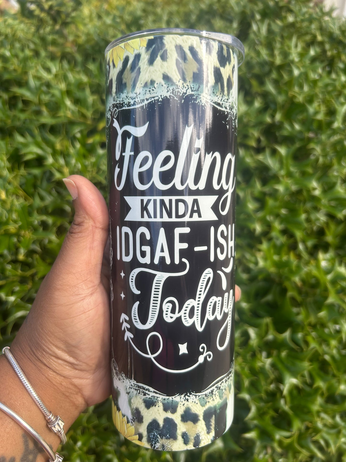 Idgaf tumbler
