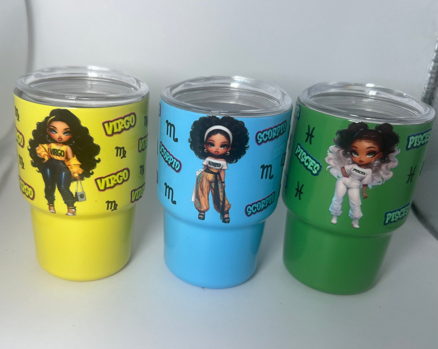 Zodiac shot glasses