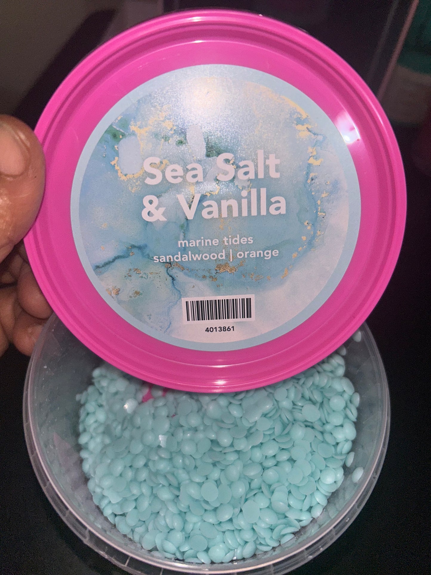 Sea salt & vanilla