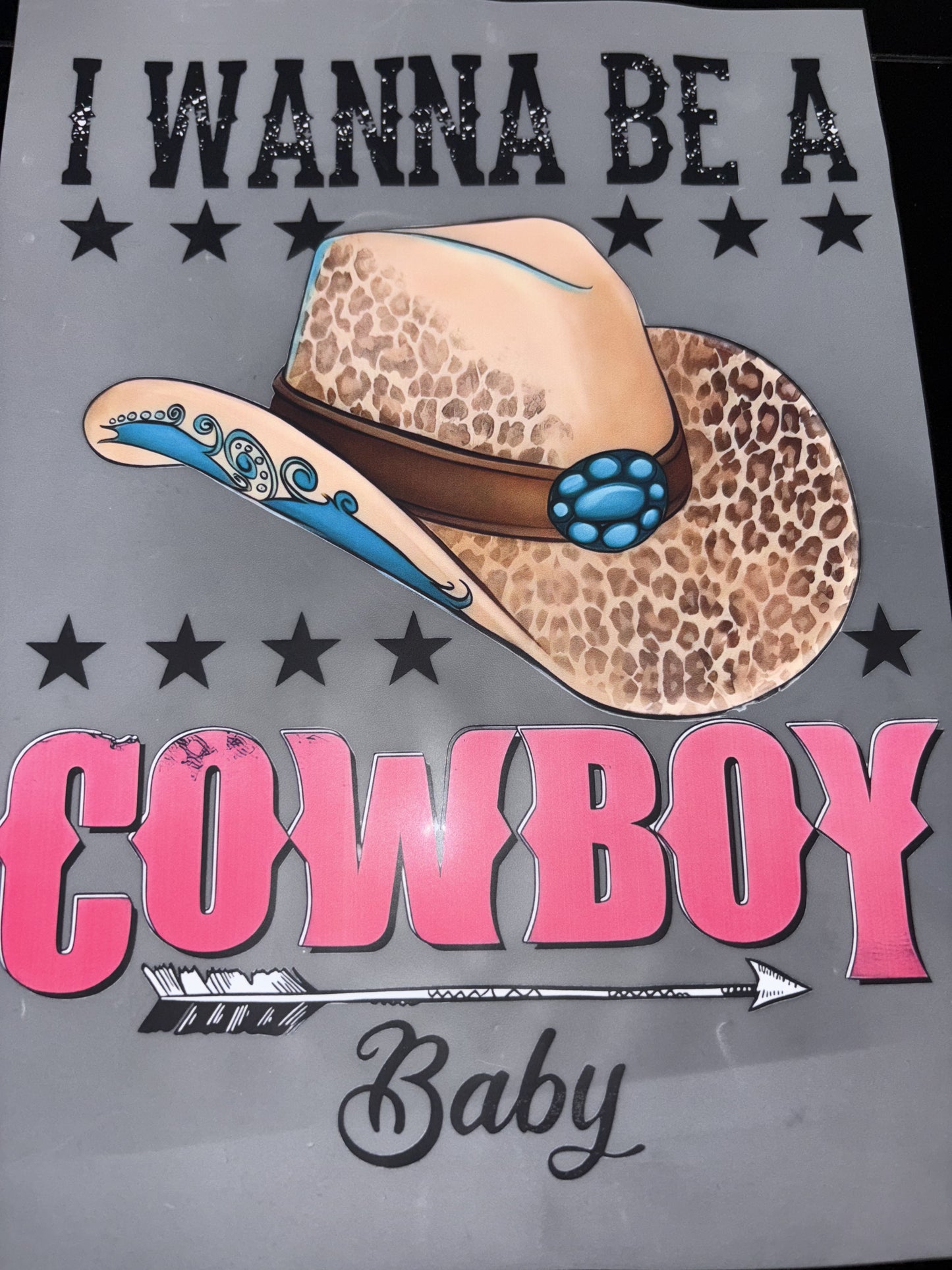 Cowboy baby shirt