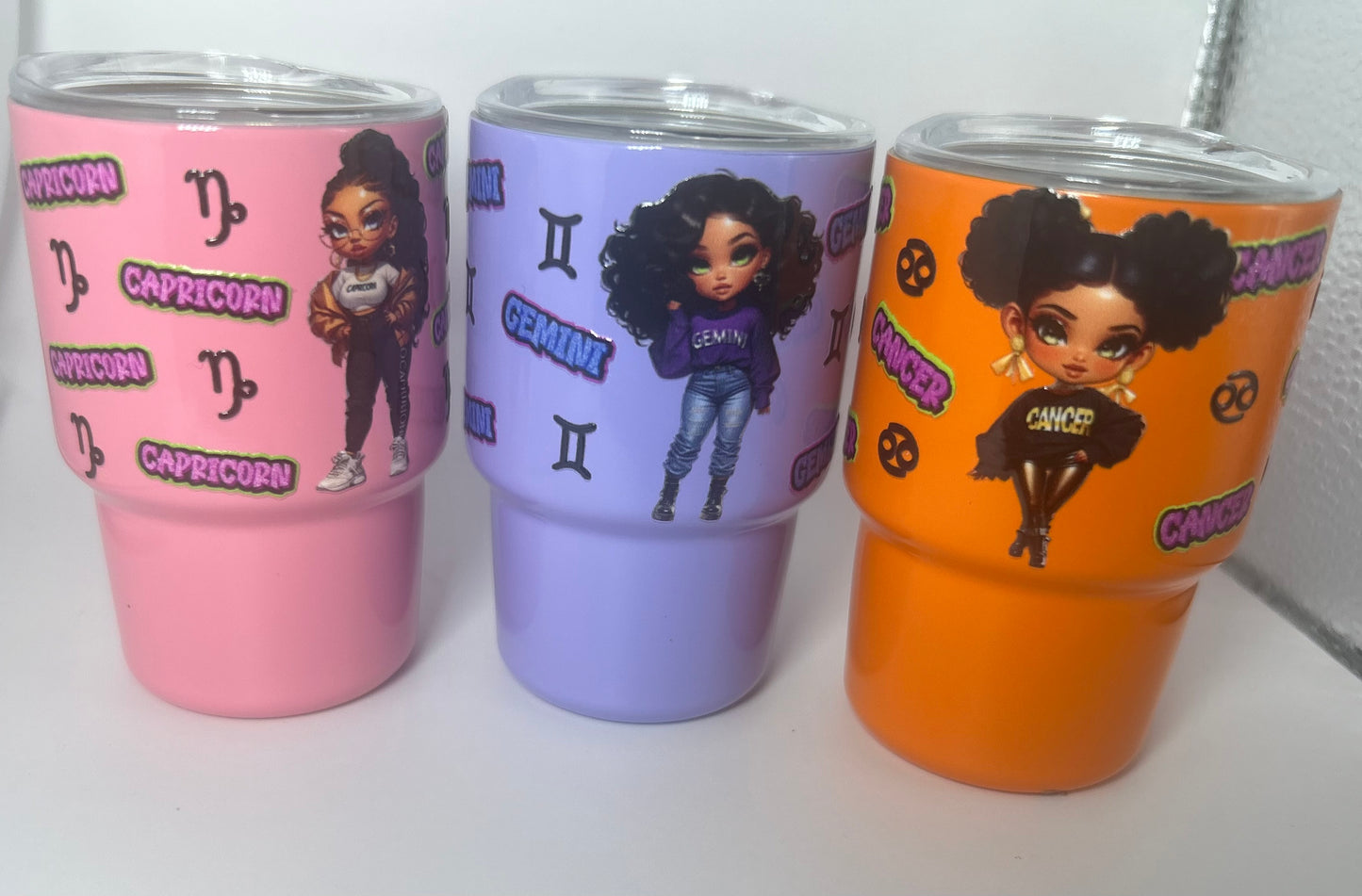 Zodiac shot glasses