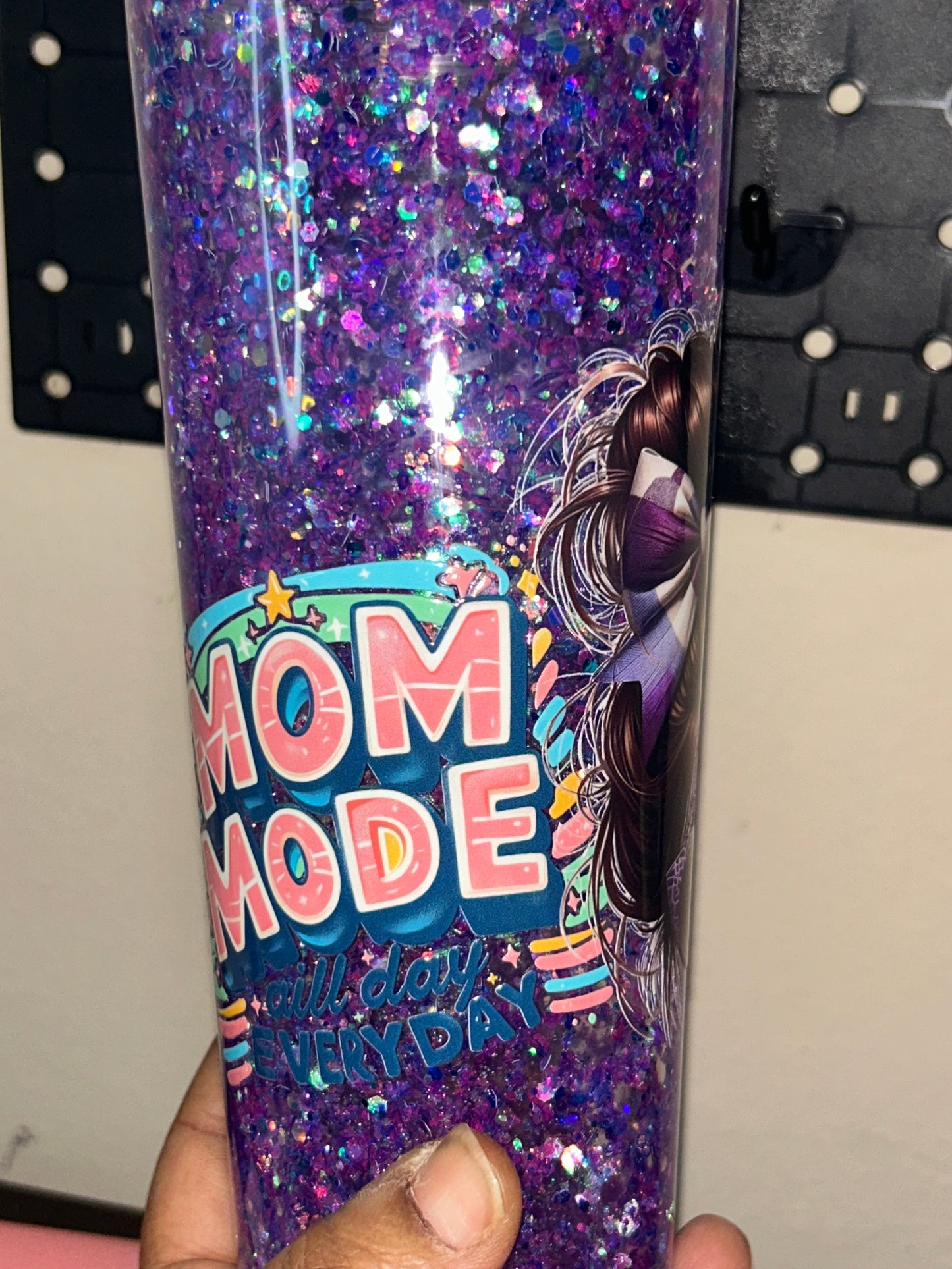 Mom mode 24oz snowglobe