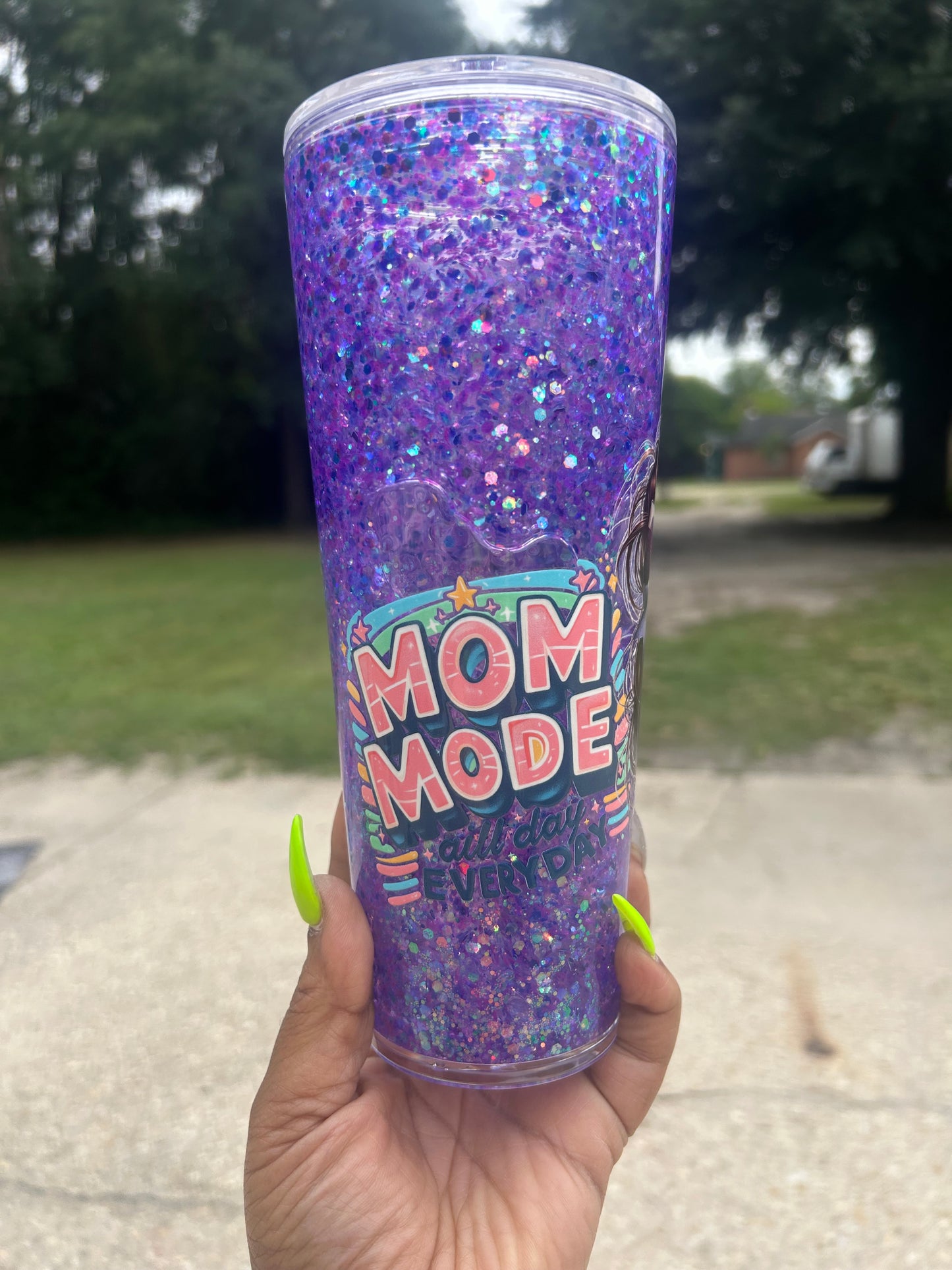 Mom mode tumbler