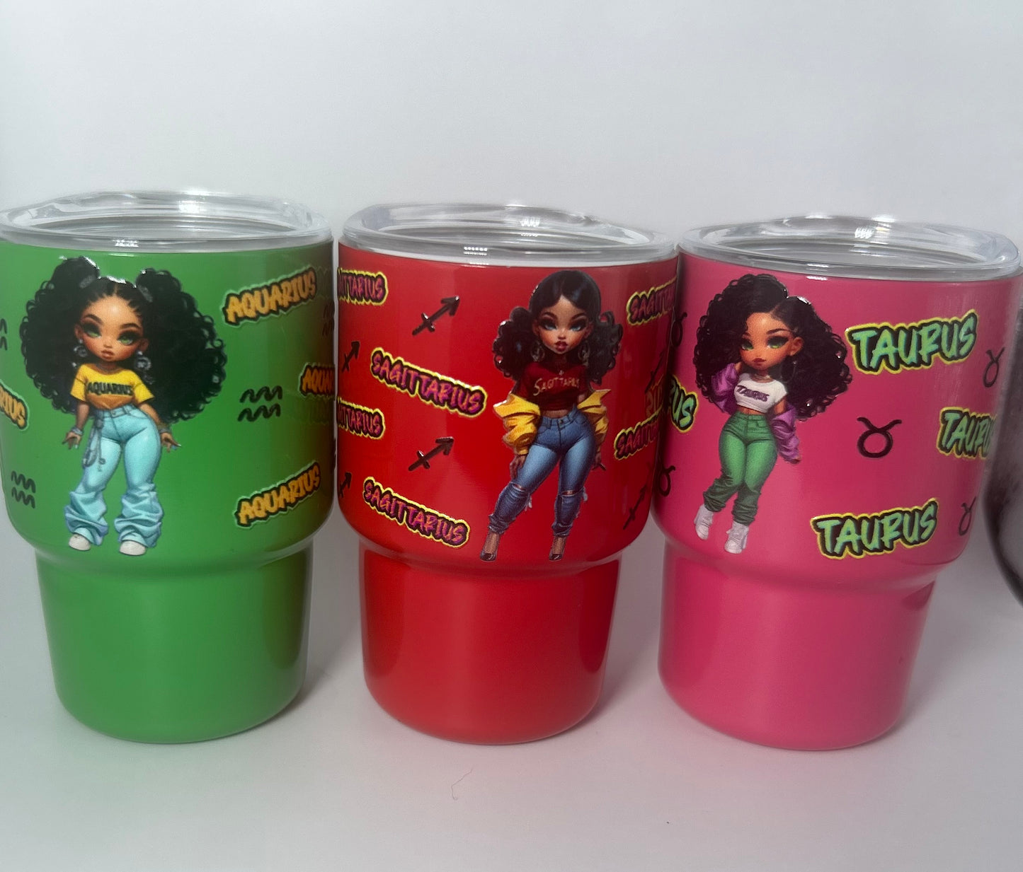 Zodiac shot glasses