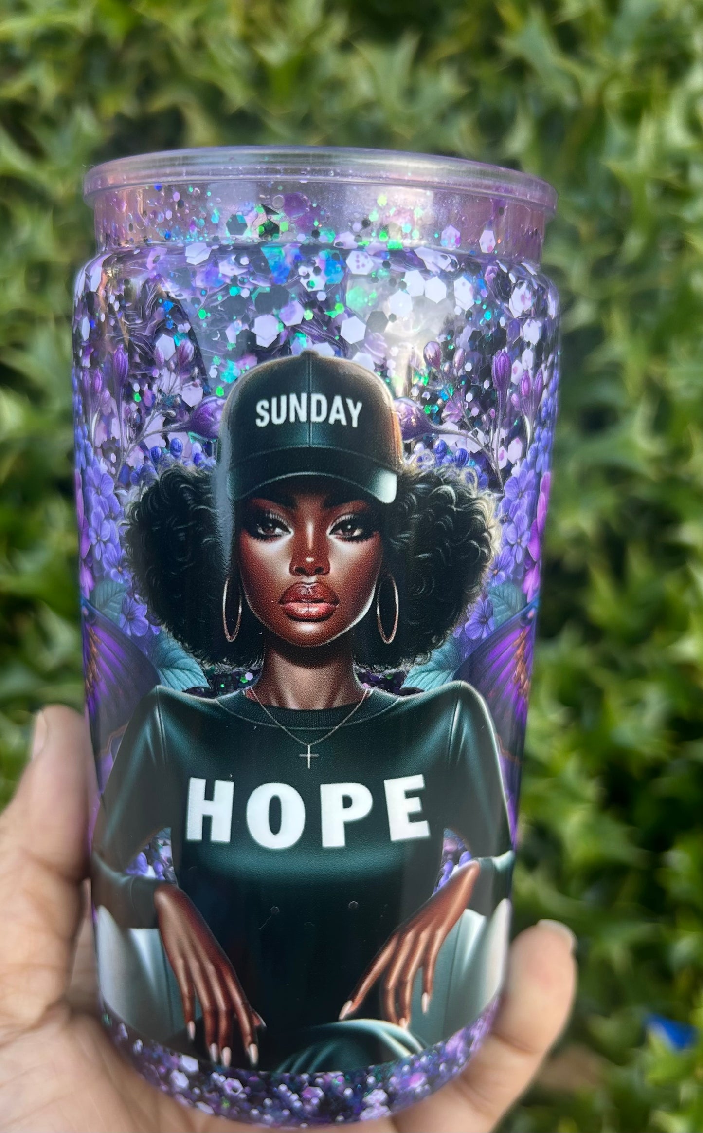 Hope 16oz snowglobe