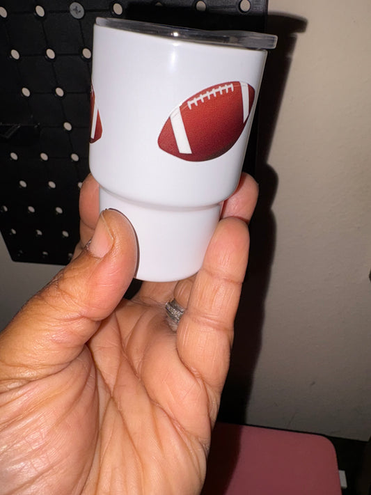Football shot glass