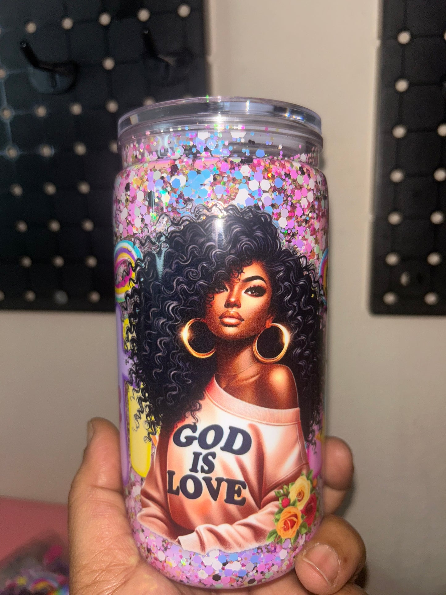 God is love 16oz snowglobe