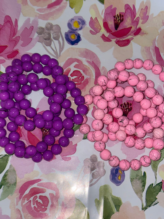 Purple and pink dazzle