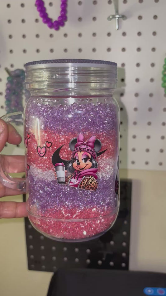 Mickey mason jar